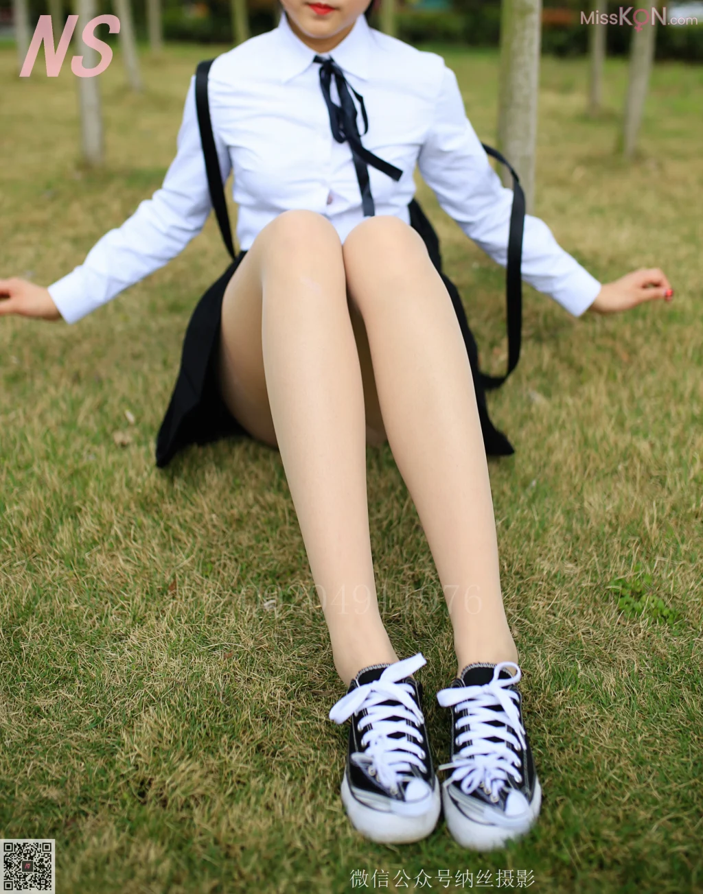[NS纳丝摄影] No.100: A＋妹 学妹肉丝 (63 photos) – Page 2