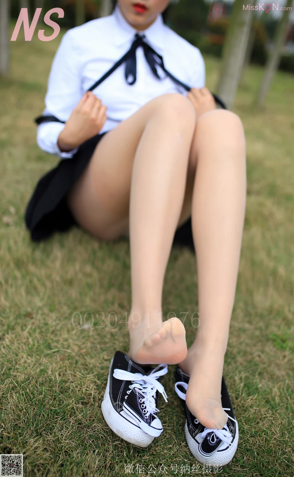 [NS纳丝摄影] No.100: A＋妹 学妹肉丝 (63 photos) – Page 2