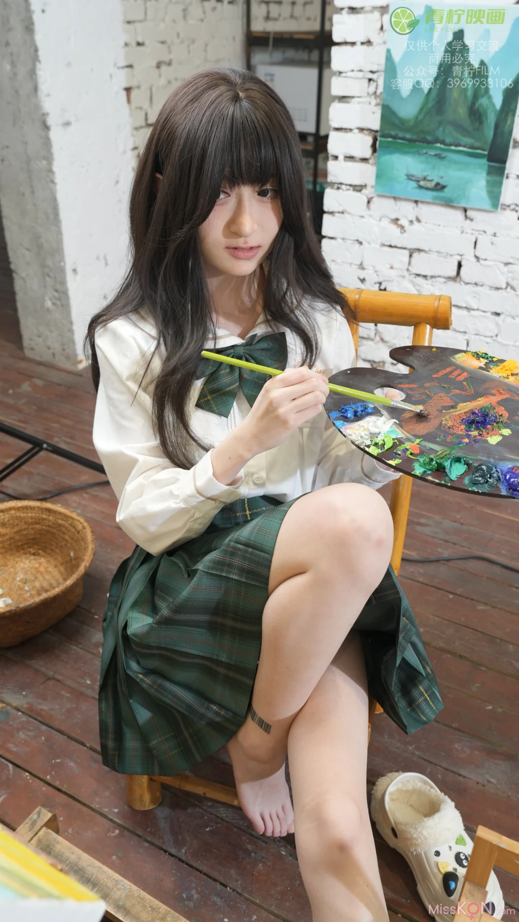[青柠映画] No.029: AN 画室JK (146 photos) – Page 2
