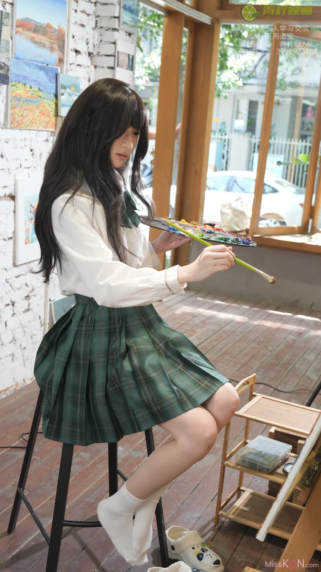 [青柠映画] No.029: AN 画室JK (146 photos) – Page 2