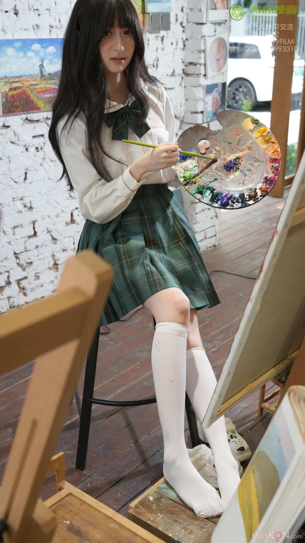 [青柠映画] No.029: AN 画室JK (146 photos) – Page 2
