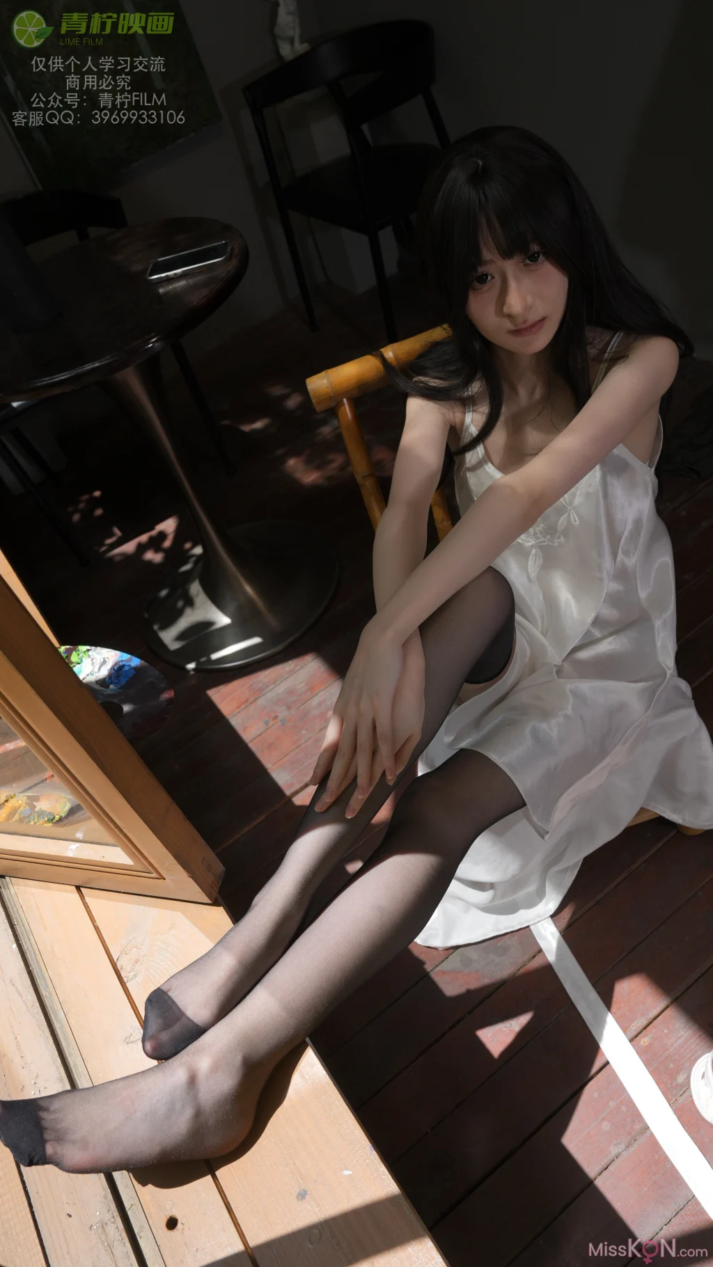 [青柠映画] No.030: AN 画室睡衣 (136 photos + 1 video) – Page 2