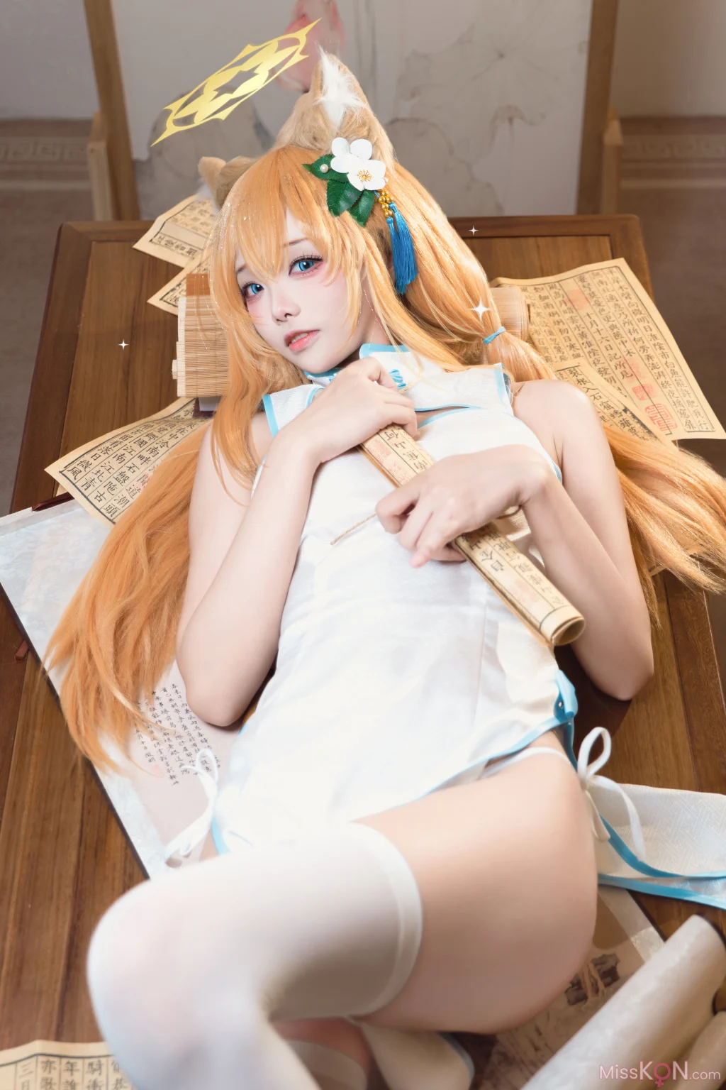 Coser@艾西aiwest: 蔚蓝档案 伊落玛丽旗袍 (30 photos) – Page 2