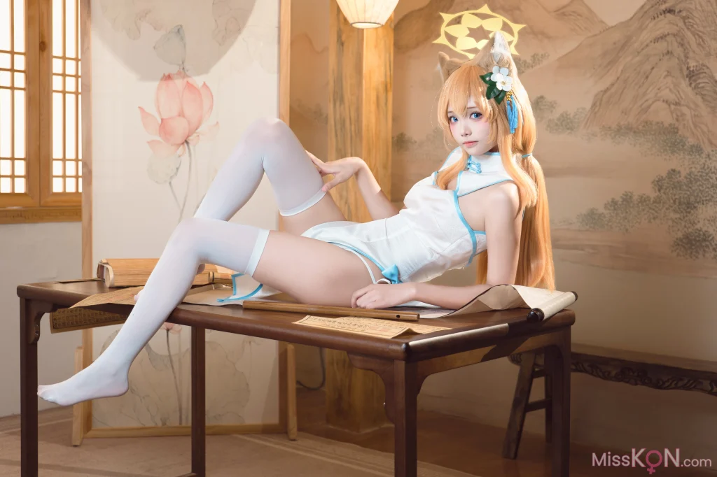 Coser@艾西aiwest: 蔚蓝档案 伊落玛丽旗袍 (30 photos) – Page 2