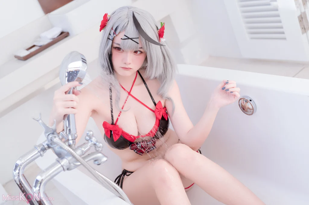 Coser@Xiaoyukiko小鱼: 沙花叉库洛艾 水着 (21 photos) – Page 2