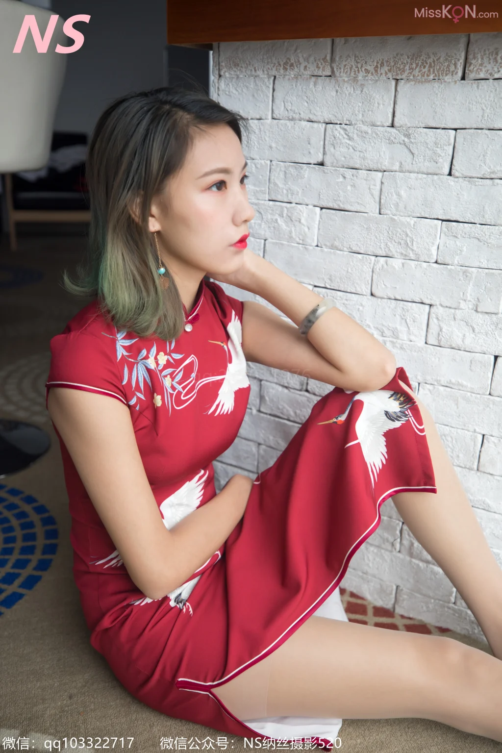 [NS纳丝摄影] No.105: 张若若 旗袍丝袜 (84 photos)