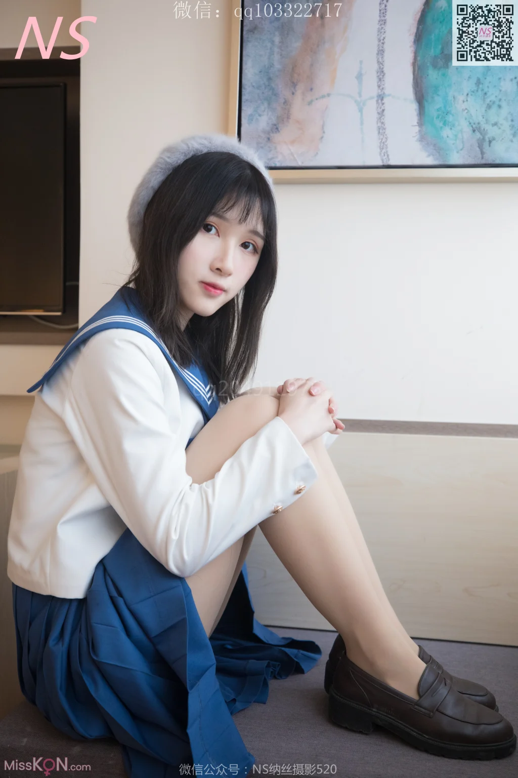 [NS纳丝摄影] No.108: 楚楚 楚楚动人的丝袜少女 (93 photos + 1 video)
