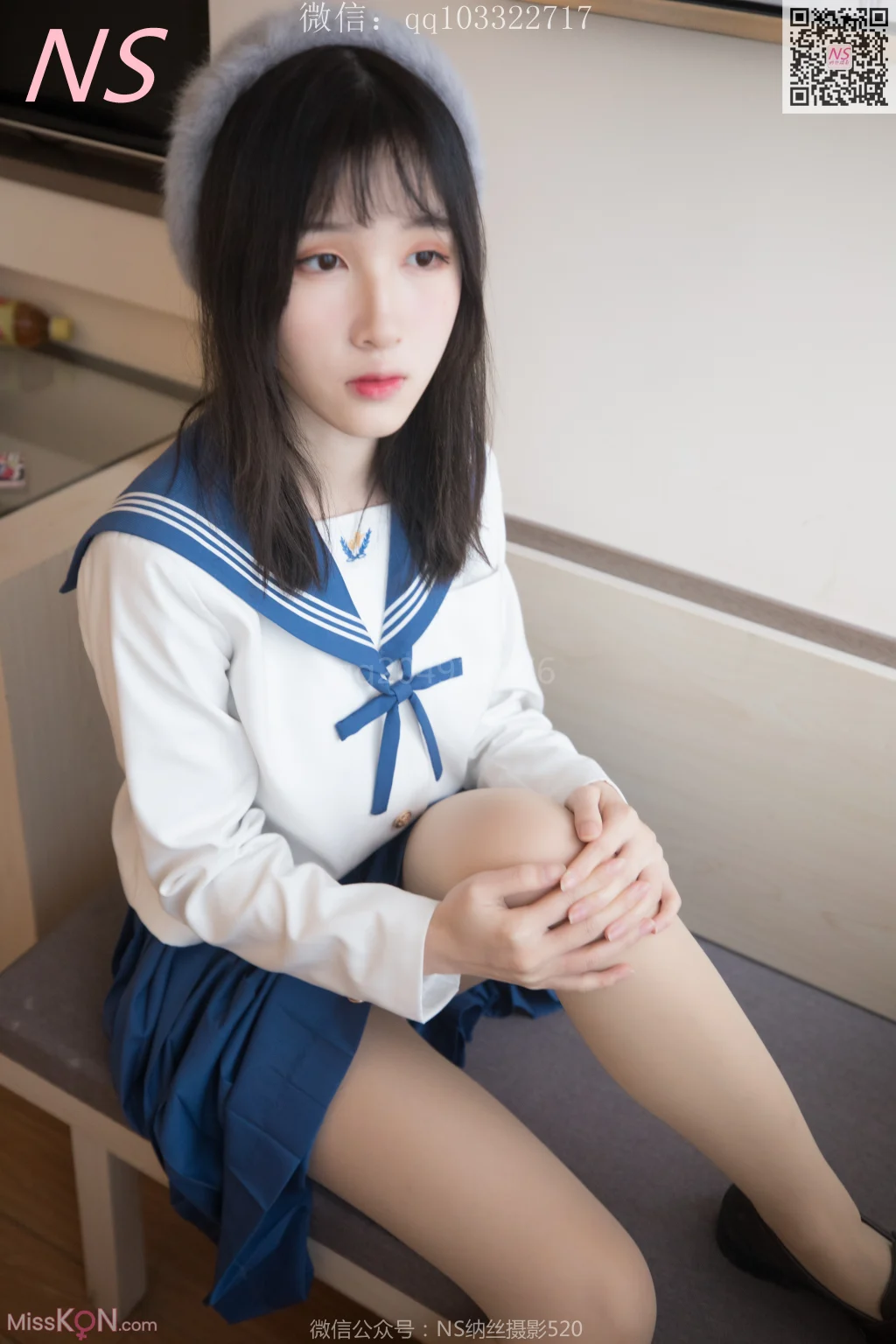 [NS纳丝摄影] No.108: 楚楚 楚楚动人的丝袜少女 (93 photos + 1 video)
