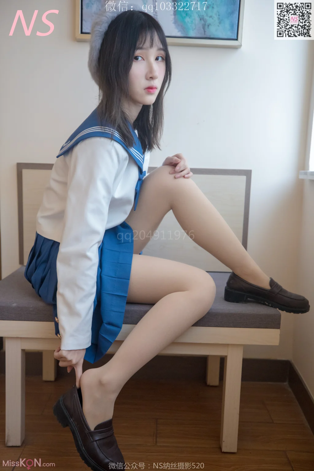 [NS纳丝摄影] No.108: 楚楚 楚楚动人的丝袜少女 (93 photos + 1 video)