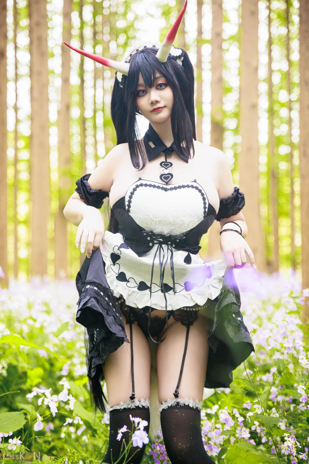 Coser@阿雪雪: 能代女仆 (33 photos + 4 videos)