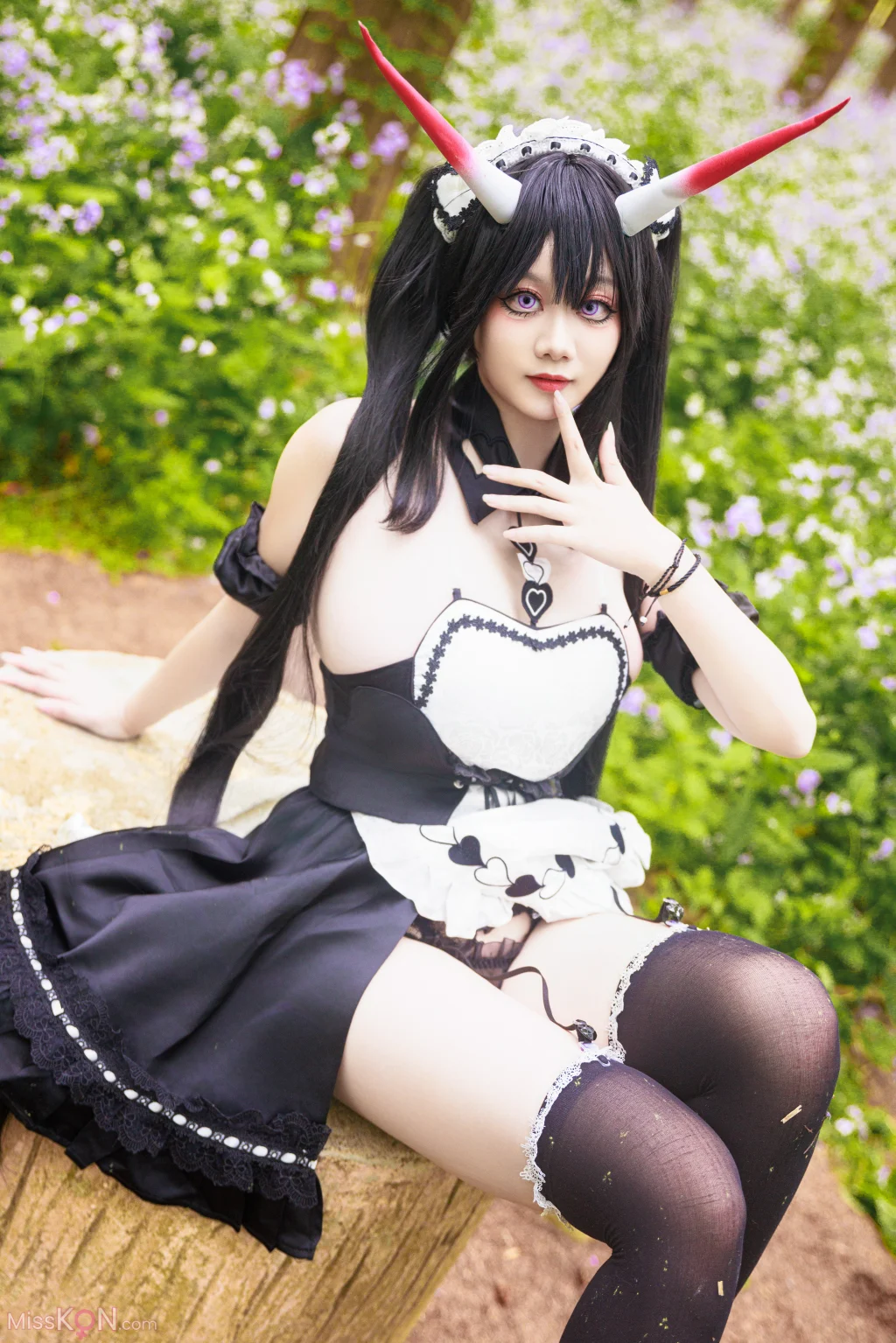Coser@阿雪雪: 能代女仆 (33 photos + 4 videos)
