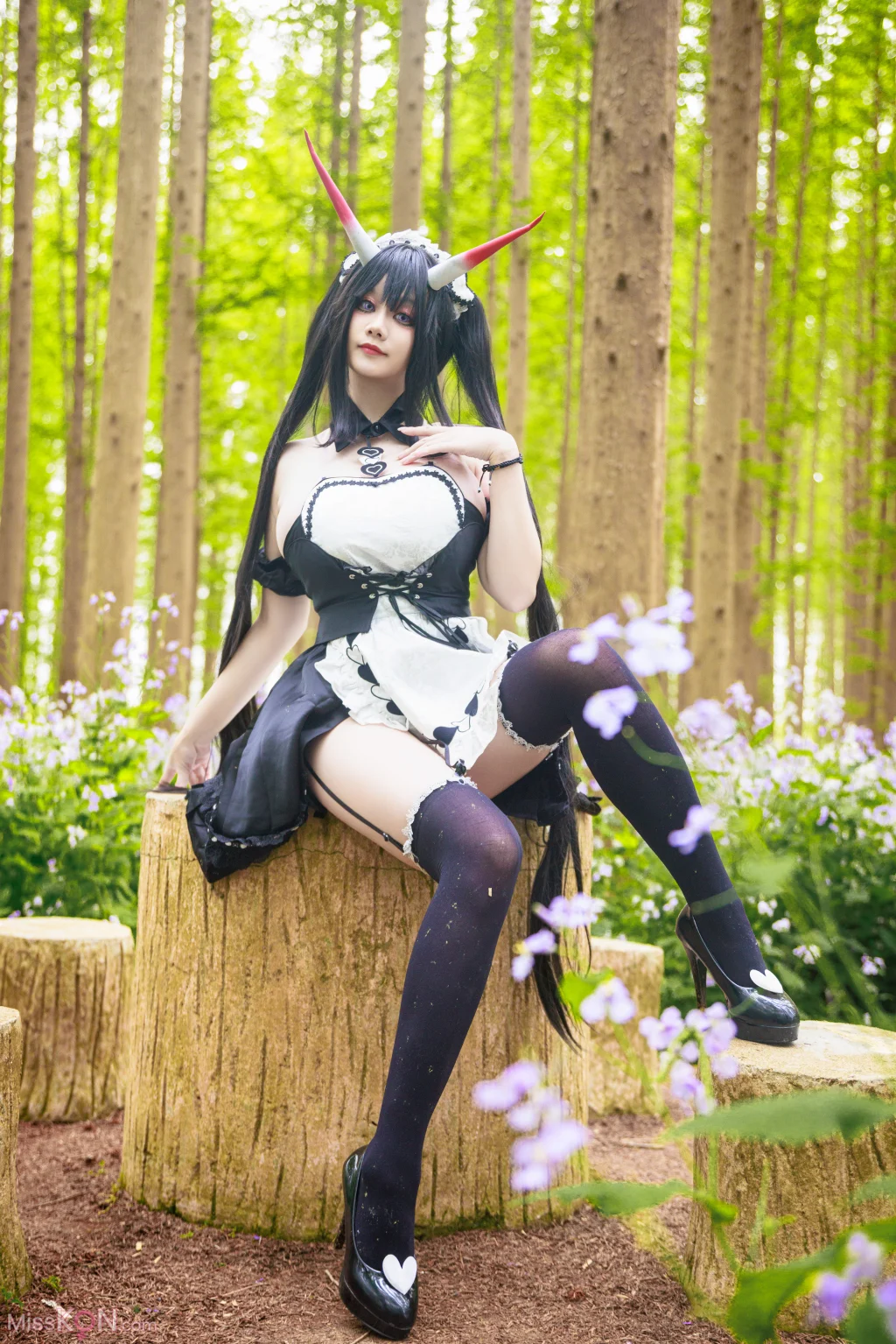 Coser@阿雪雪: 能代女仆 (33 photos + 4 videos)