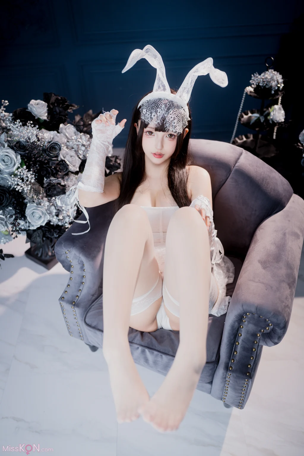 Coser@神楽坂真冬: 白纱幻梦 (75 photos + 2 videos)