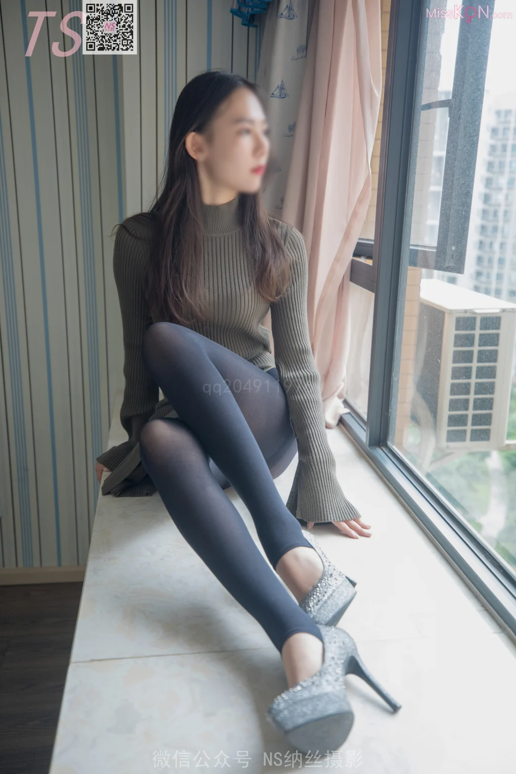 [NS纳丝摄影] No.116: 蓝淋的无缝丝袜 (98 photos + 1 video)