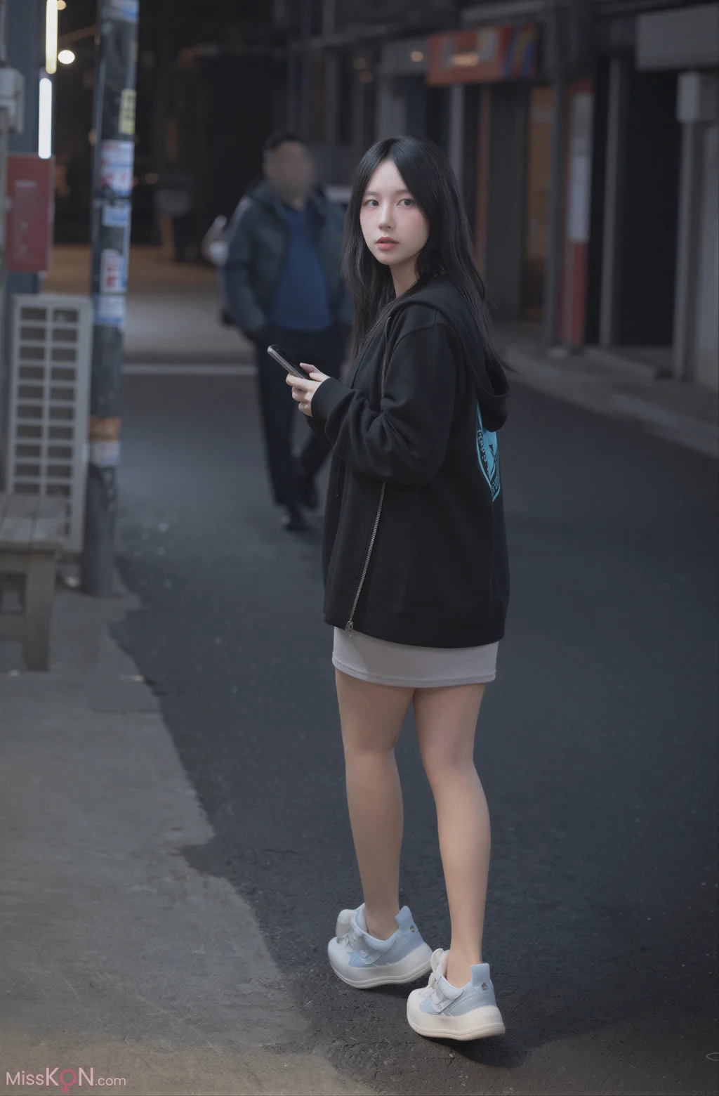 [AI Enhanced] X-LEVEL Yeha (예하) Vol.72: Stalker in the Dark (53 photos) – Page 2