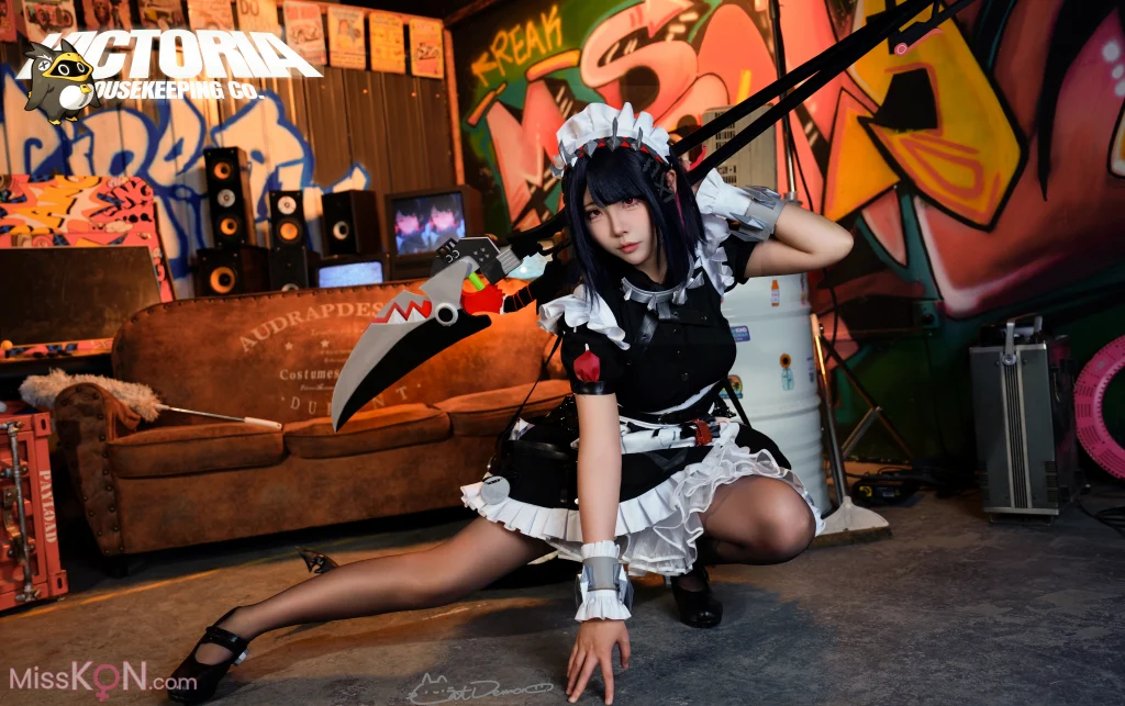 Coser@CatDemon喵崽 (你的喵崽): 绝区零 艾莲·乔 (85 photos)