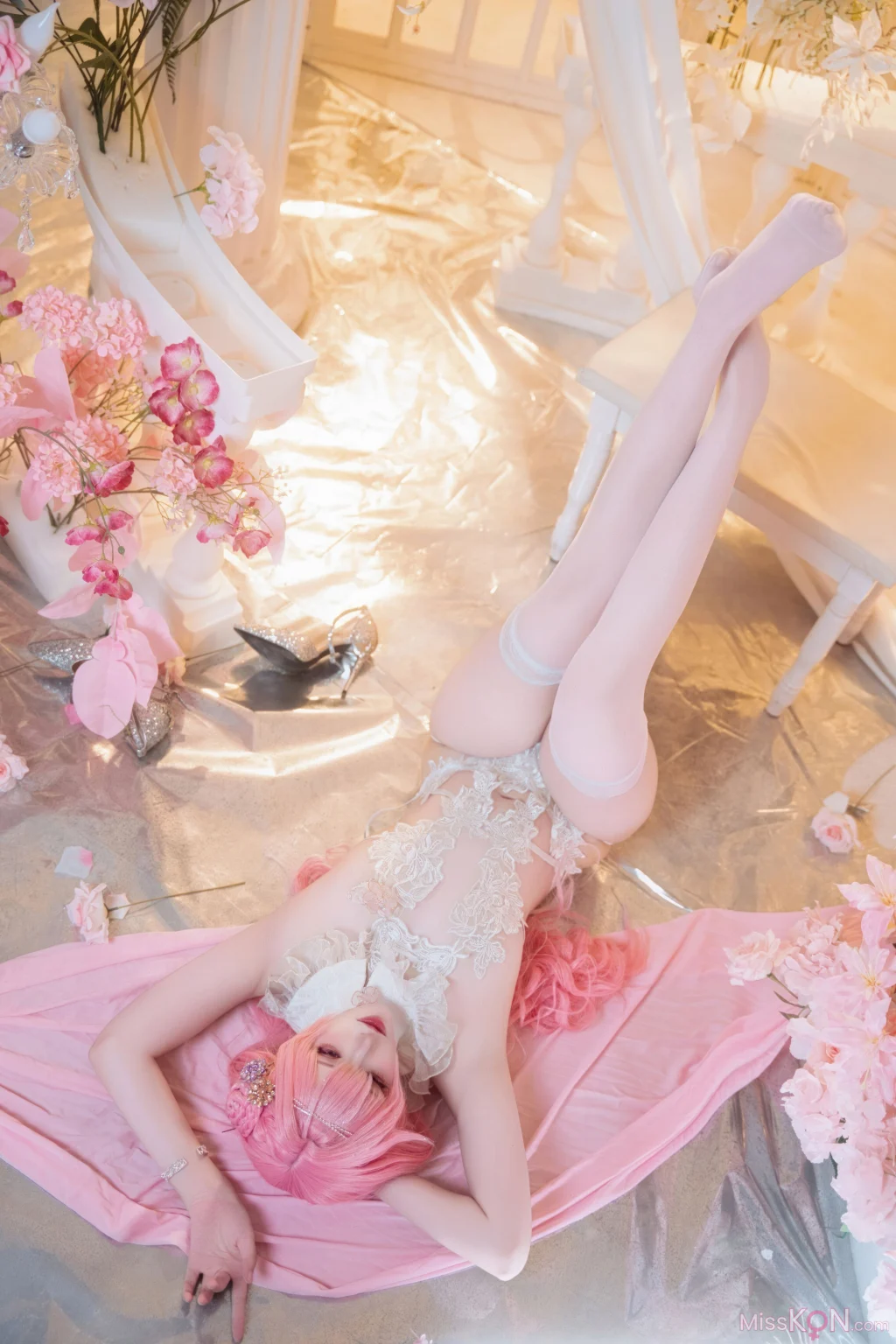 Coser@Natsuko夏夏子: NIKKE 桃乐丝旗袍 (78 photos) – Page 3
