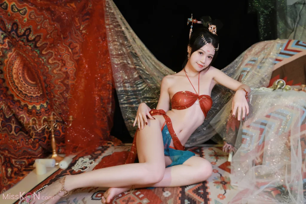 Coser@星黛鹿鹿: 敦煌舞姬 (59 photos)