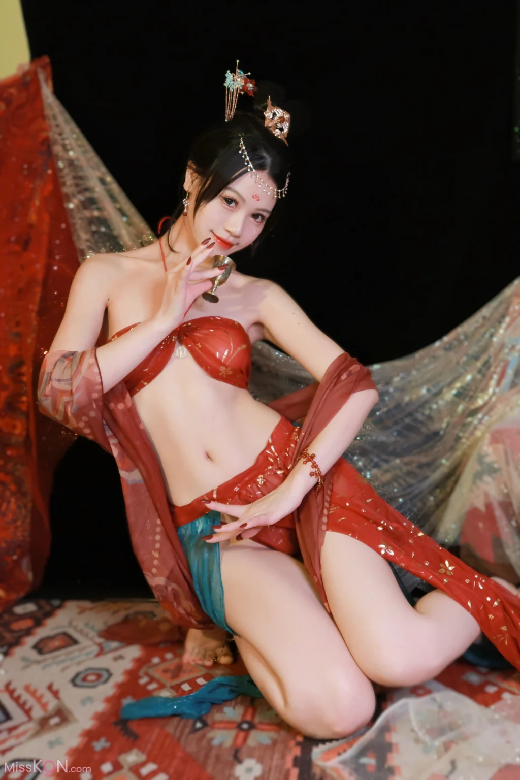 Coser@星黛鹿鹿: 敦煌舞姬 (59 photos)