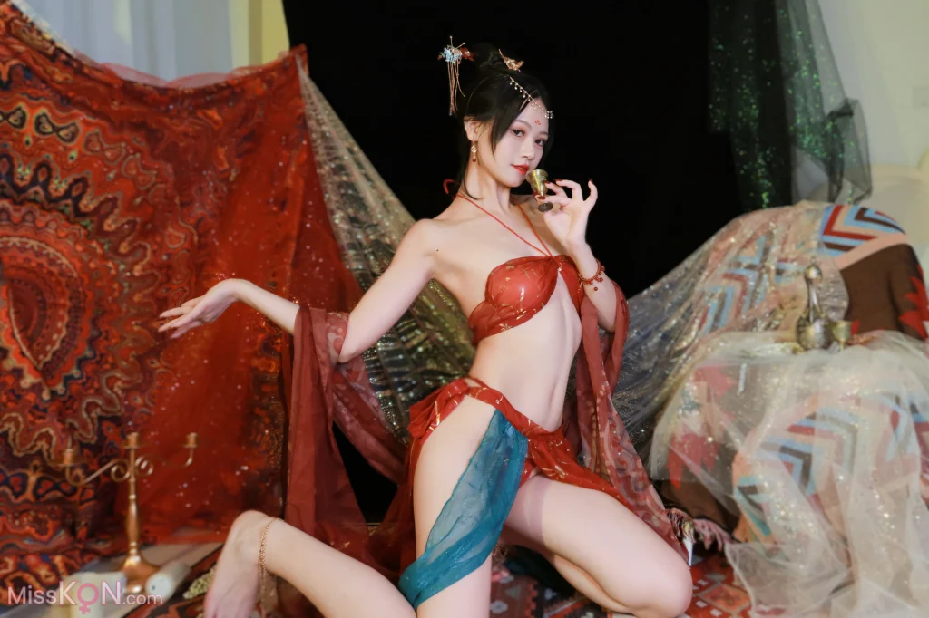 Coser@星黛鹿鹿: 敦煌舞姬 (59 photos)