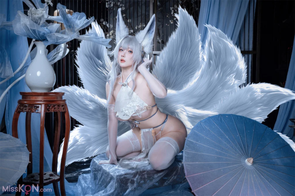 Coser@rioko凉凉子: 碧蓝航线 信浓 旗袍 相融一梦 (25 photos) – Page 2