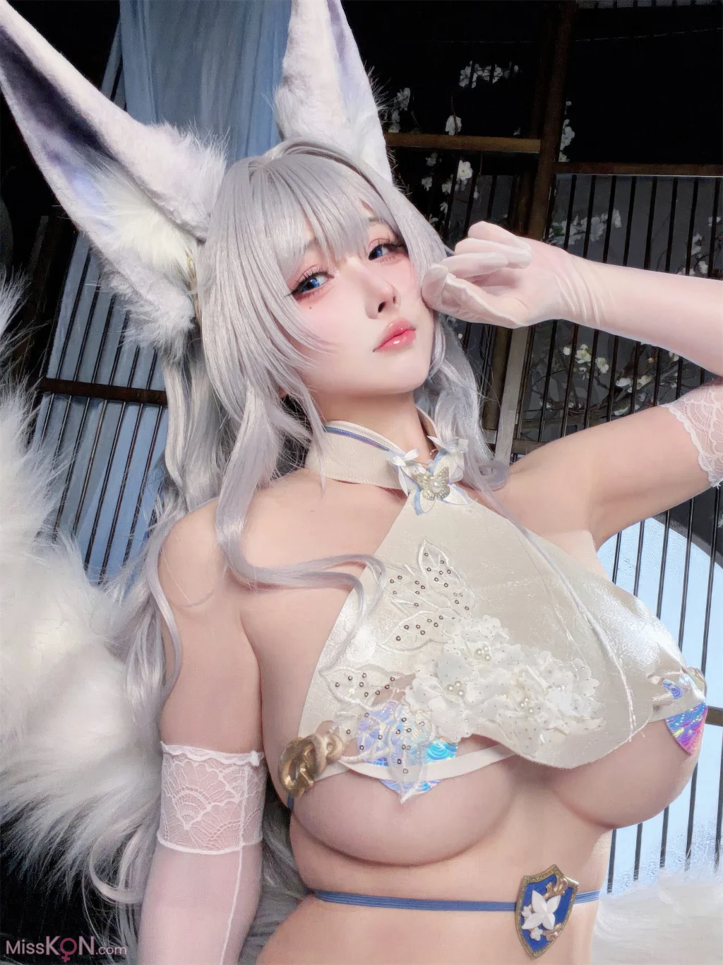 Coser@rioko凉凉子: 碧蓝航线 信浓 旗袍 相融一梦 (25 photos) – Page 2