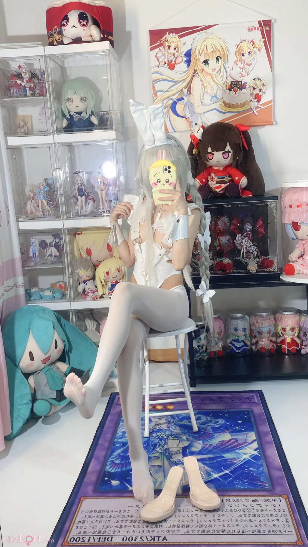 Coser@白栎Shirly: 碧蓝航线 恶毒白兔 (67 photos + 10 videos)