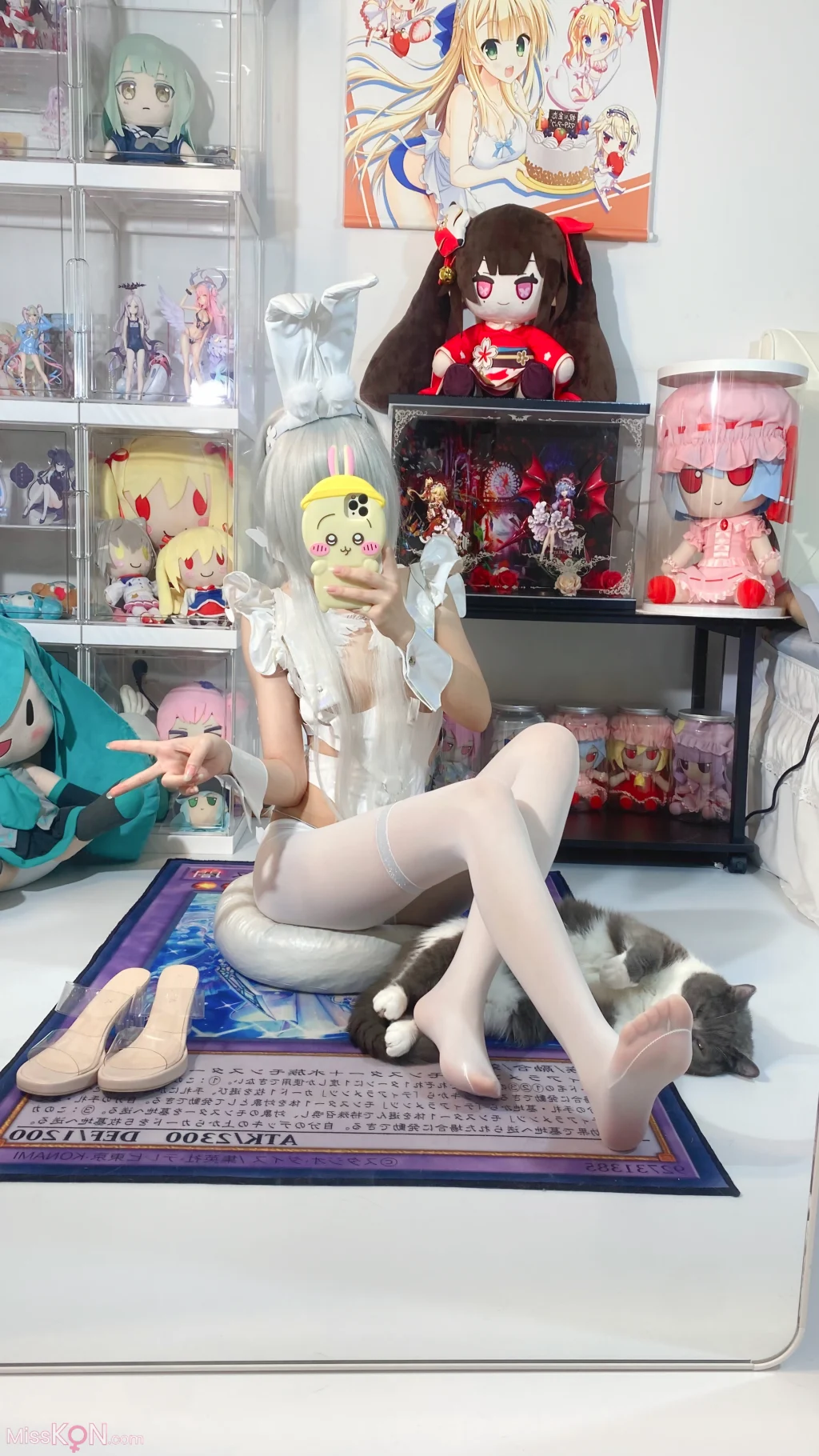 Coser@白栎Shirly: 碧蓝航线 恶毒白兔 (67 photos + 10 videos)