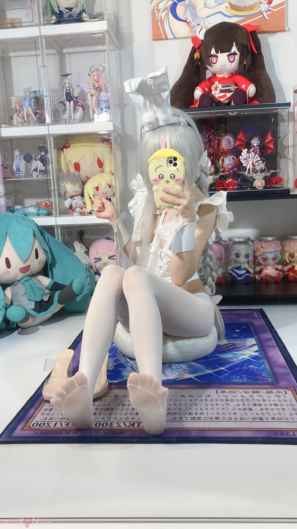 Coser@白栎Shirly: 碧蓝航线 恶毒白兔 (67 photos + 10 videos)