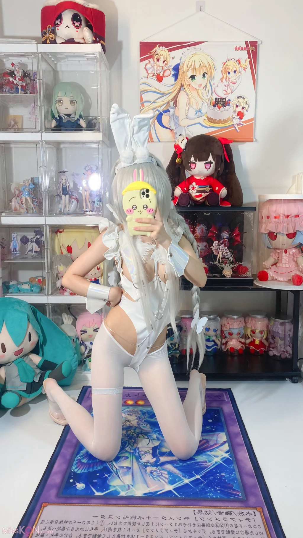 Coser@白栎Shirly: 碧蓝航线 恶毒白兔 (67 photos + 10 videos)