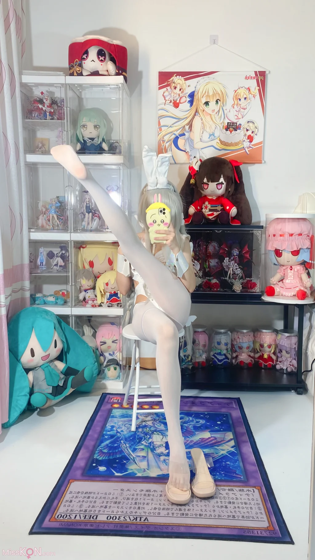 Coser@白栎Shirly: 碧蓝航线 恶毒白兔 (67 photos + 10 videos)