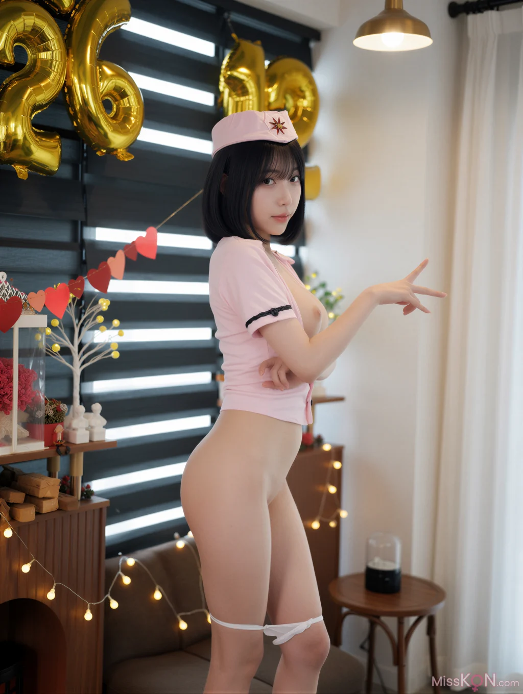 [AI Enhanced] [Bimilstory] CHUCHU: Vol.21 Birthday Fantasy Surprise for Her Boyfriend (108 photos) – Page 3