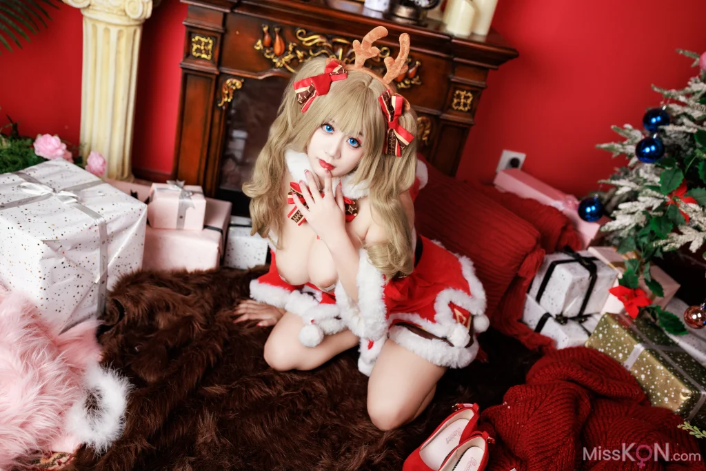 Coser@阿雪雪: 圣诞芭芭拉 (109 photos + 2 videos) – Page 2