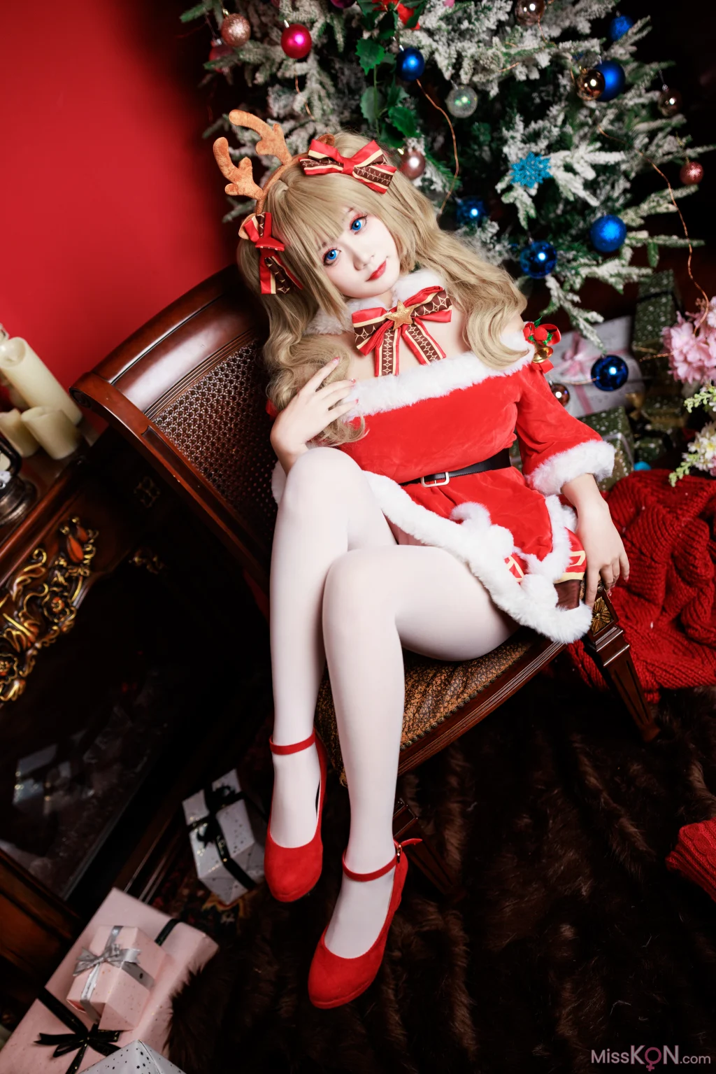 Coser@阿雪雪: 圣诞芭芭拉 (109 photos + 2 videos) – Page 3