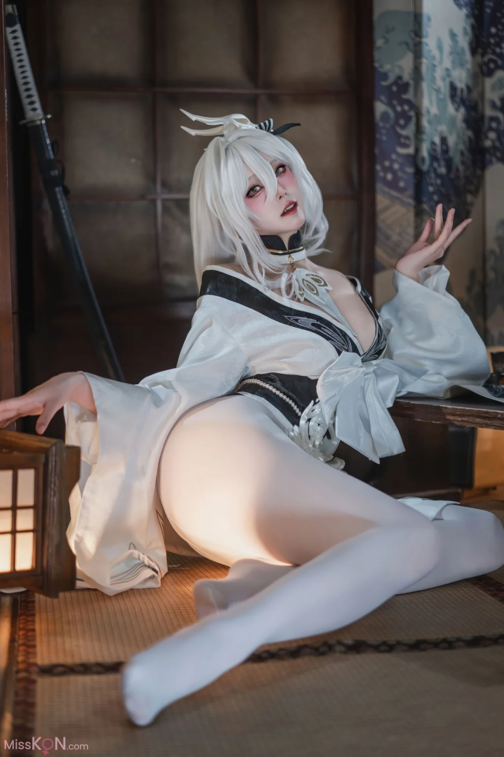 Coser@Natsuko夏夏子: 碧蓝航线 白凤 和服 (87 photos)