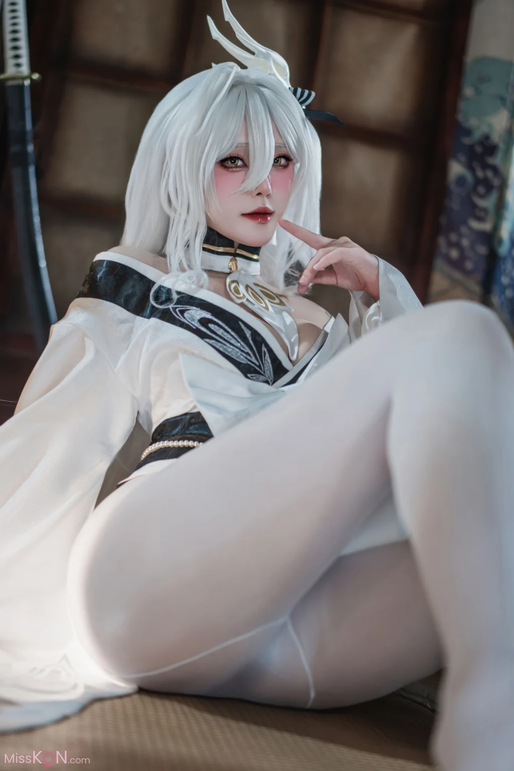 Coser@Natsuko夏夏子: 碧蓝航线 白凤 和服 (87 photos)