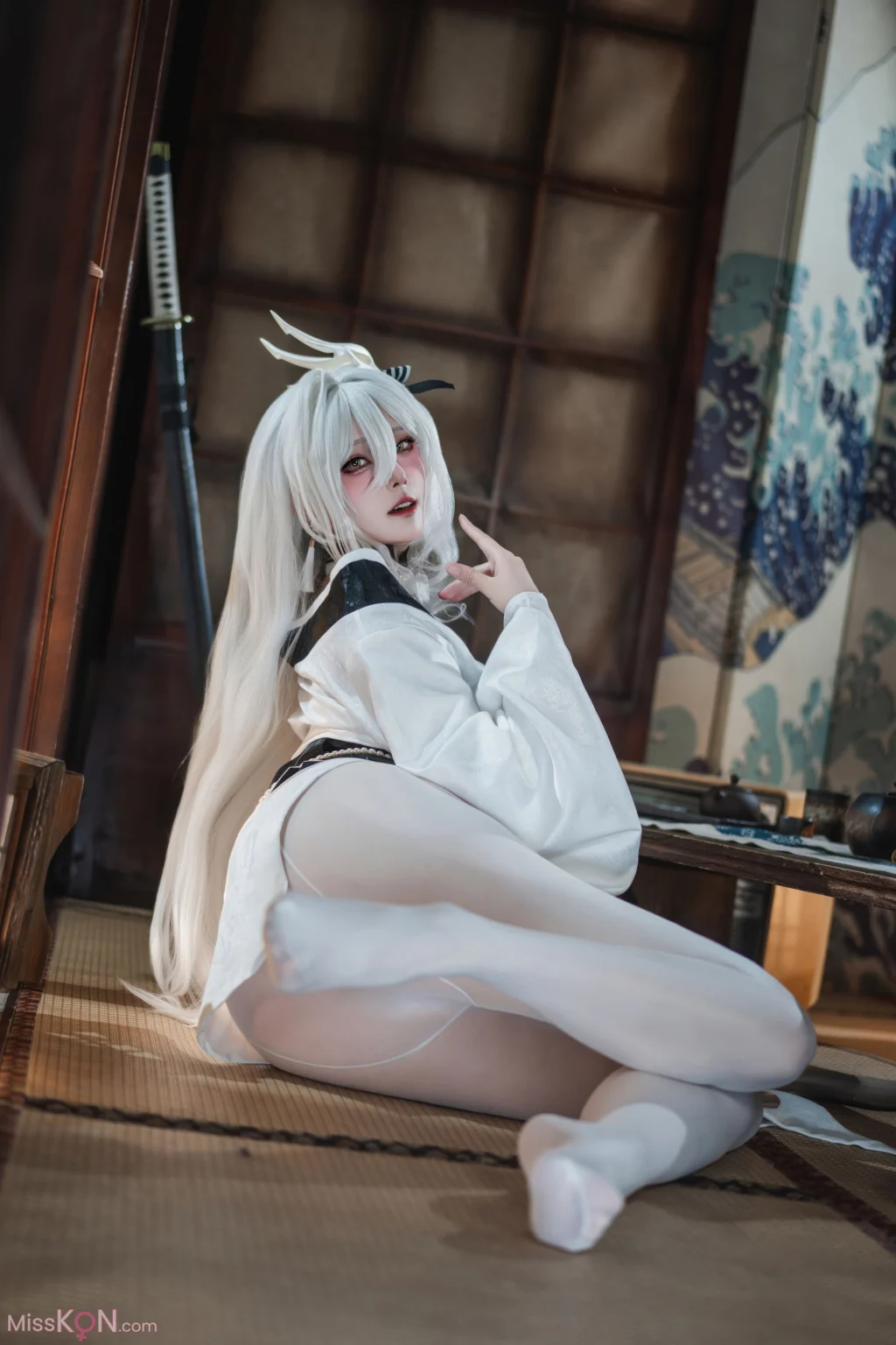 Coser@Natsuko夏夏子: 碧蓝航线 白凤 和服 (87 photos)