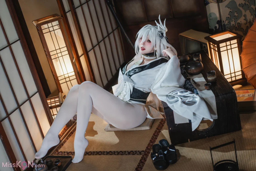 Coser@Natsuko夏夏子: 碧蓝航线 白凤 和服 (87 photos)