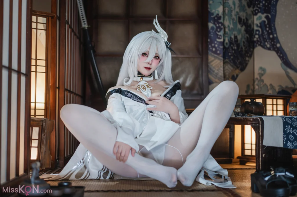 Coser@Natsuko夏夏子: 碧蓝航线 白凤 和服 (87 photos)