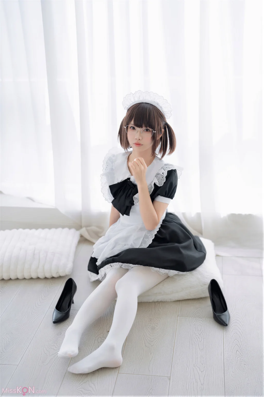 Coser@轩萧学姐 & 十万珍吱伏特: 双人女仆 (110 photos + 1 video) – Page 3