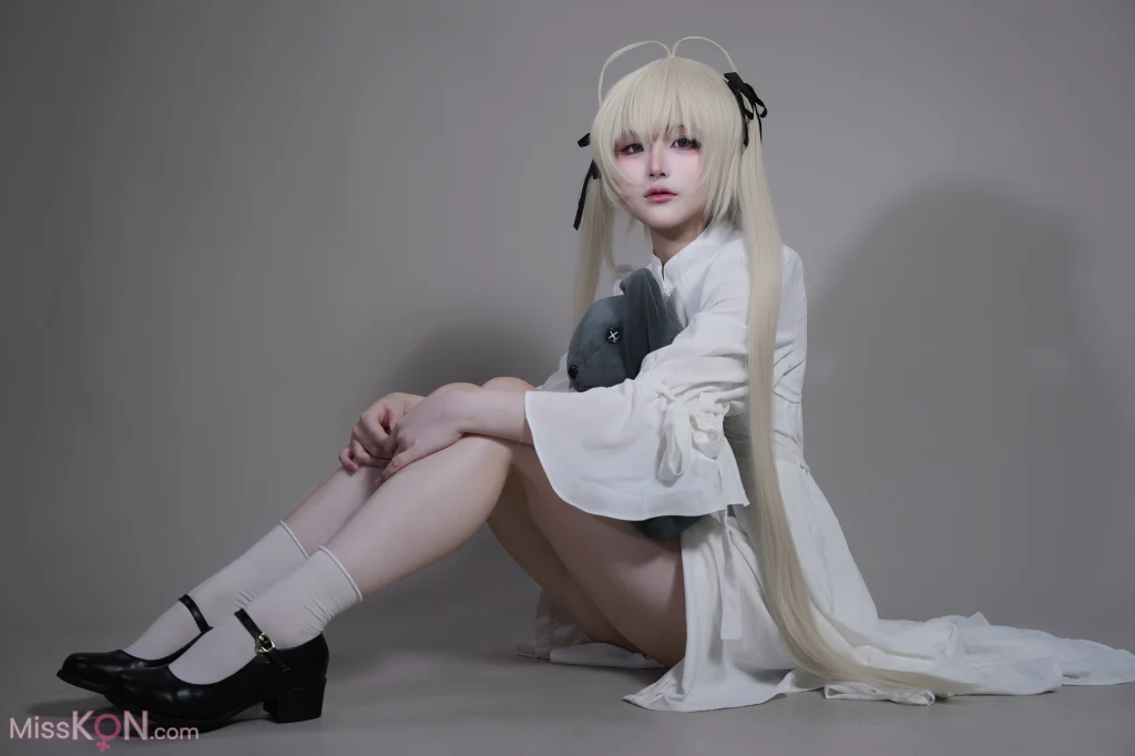 Coser@幼愛Youmeko: 缘之空 春日野穹 白裙 (42 photos) – Page 2
