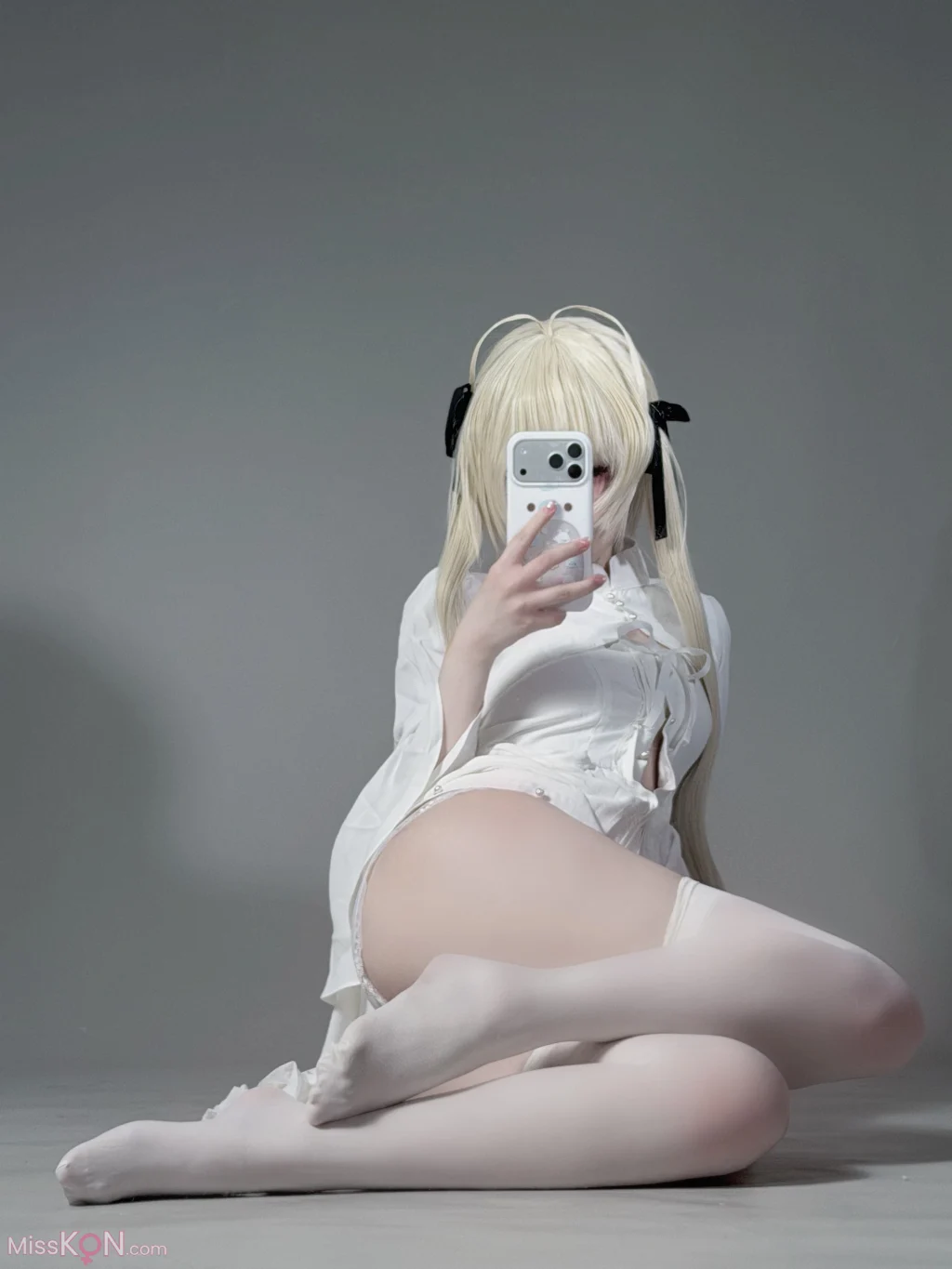 Coser@幼愛Youmeko: 缘之空 春日野穹 白裙 (42 photos) – Page 2