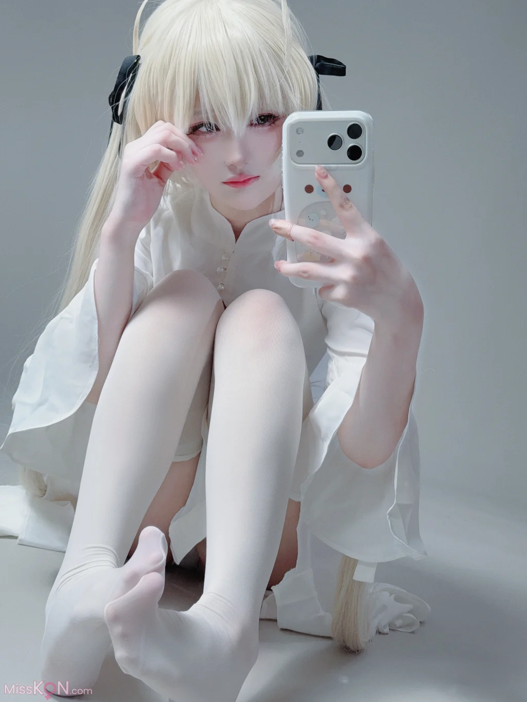 Coser@幼愛Youmeko: 缘之空 春日野穹 白裙 (42 photos) – Page 2