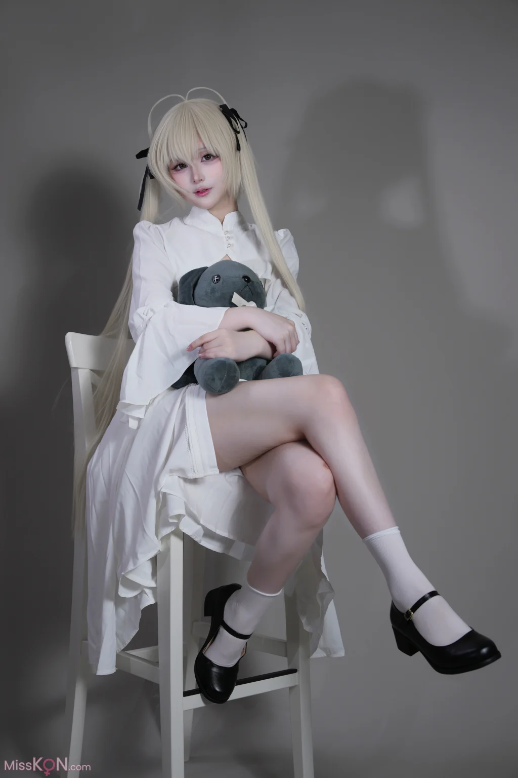 Coser@幼愛Youmeko: 缘之空 春日野穹 白裙 (42 photos) – Page 2