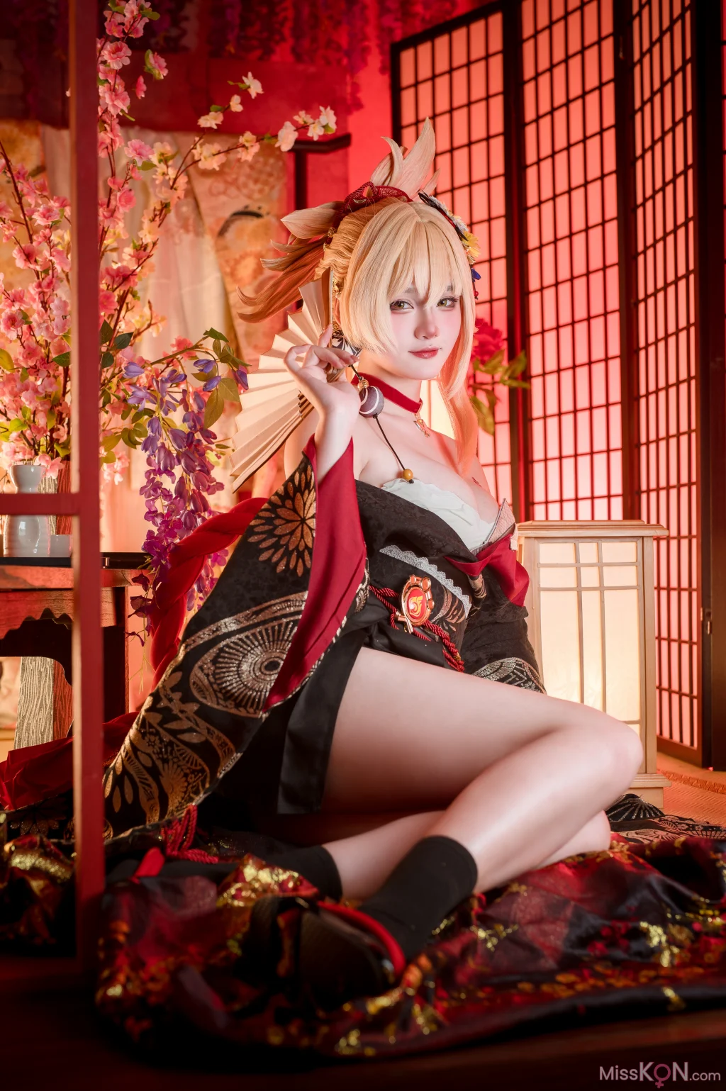 Coser@Xiaoyukiko小鱼: Yoimiya Yukata (32 photos) – Page 2