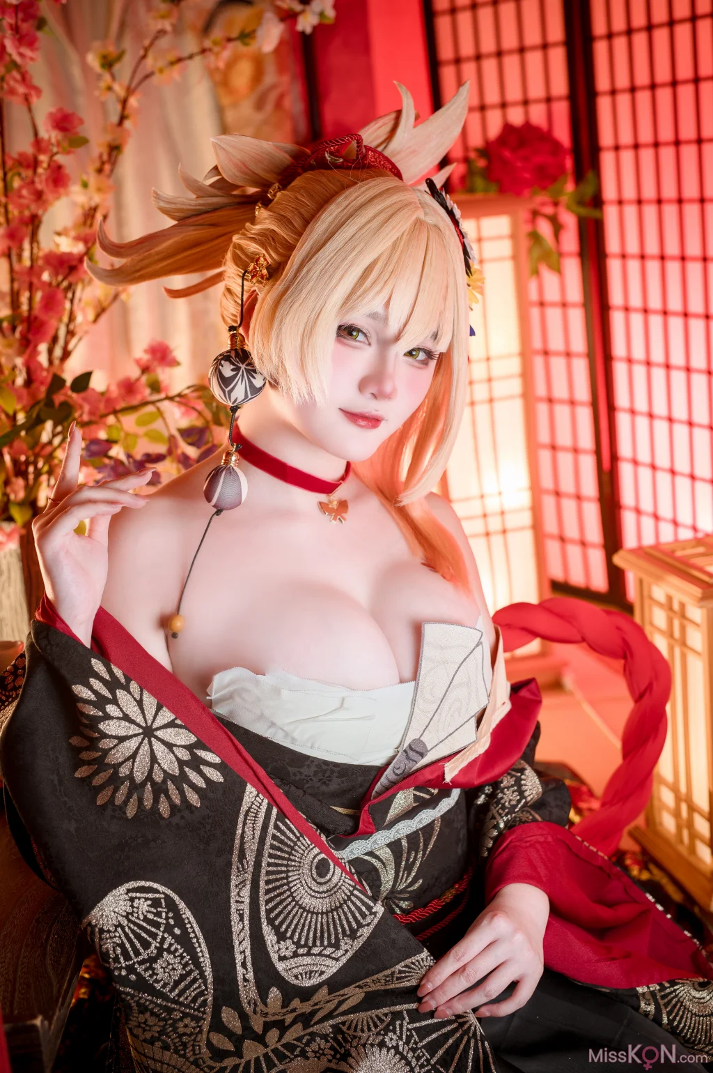Coser@Xiaoyukiko小鱼: Yoimiya Yukata (32 photos) – Page 2