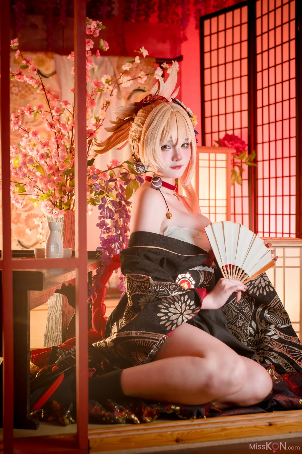 Coser@Xiaoyukiko小鱼: Yoimiya Yukata (32 photos) – Page 2