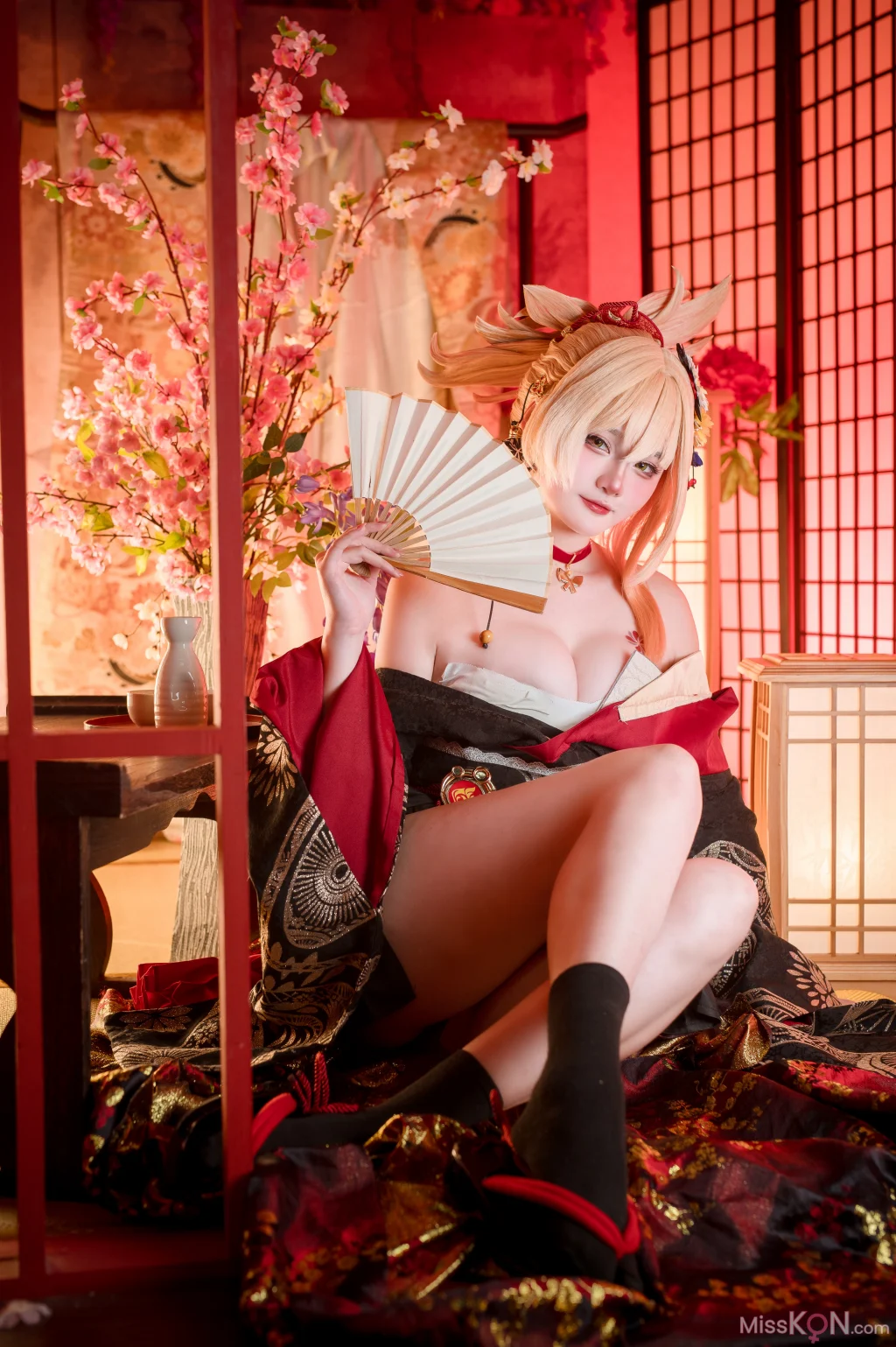 Coser@Xiaoyukiko小鱼: Yoimiya Yukata (32 photos) – Page 2