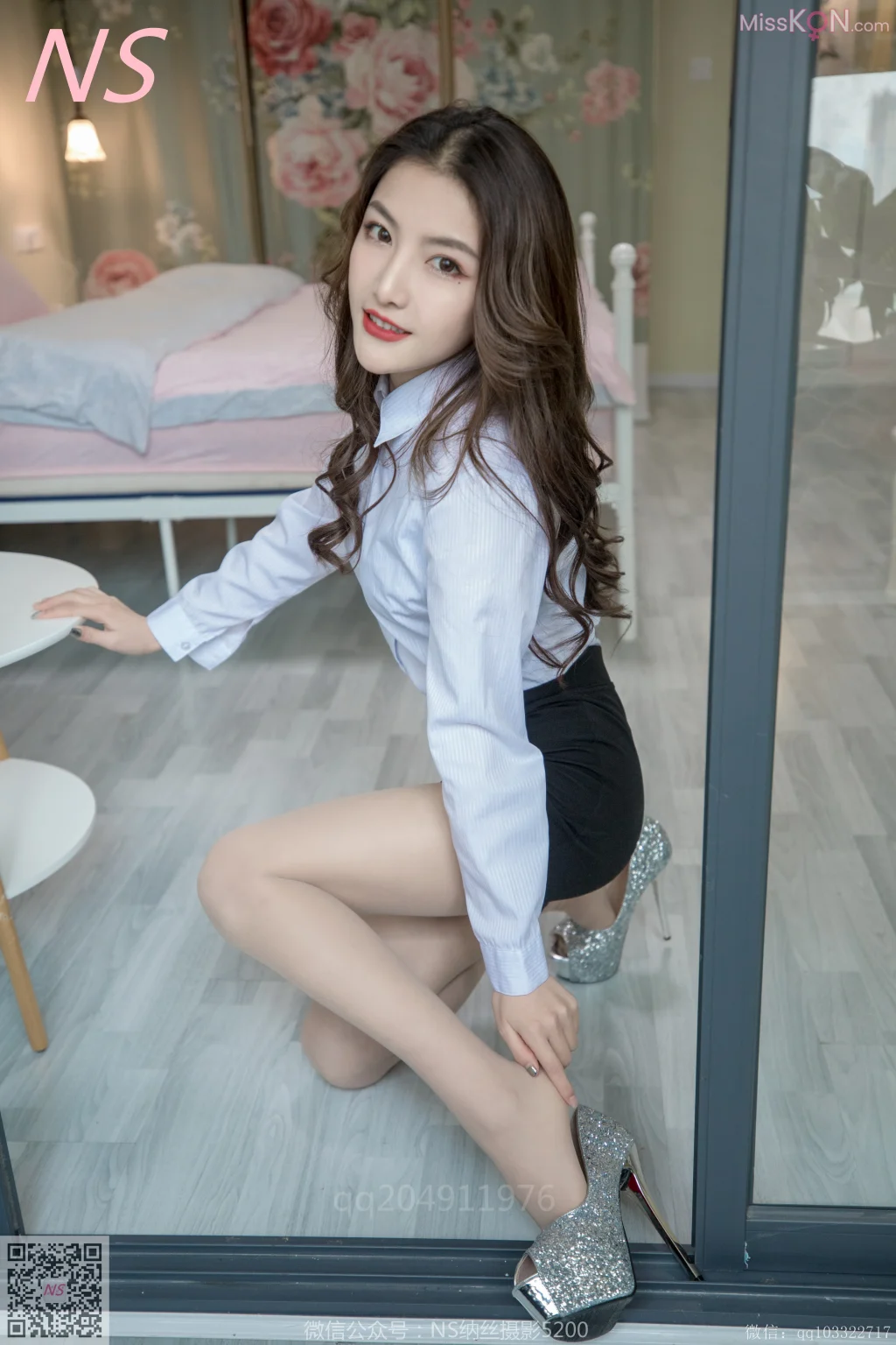 [NS纳丝摄影] No.131: 快手主播楠希OL装 (92 photos)