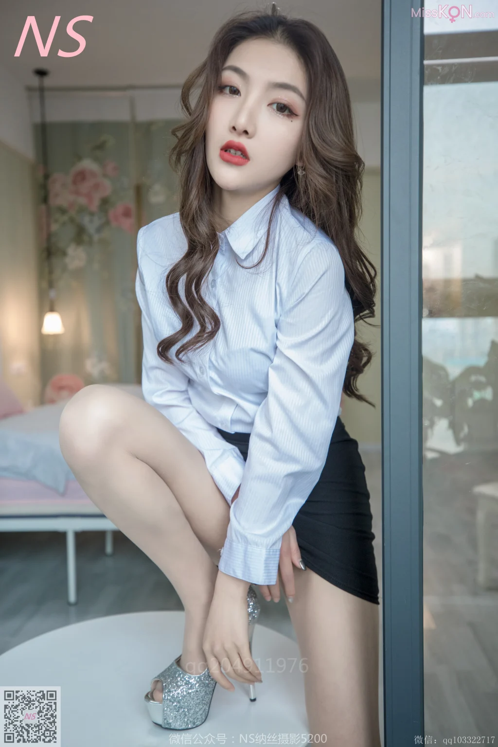 [NS纳丝摄影] No.131: 快手主播楠希OL装 (92 photos)